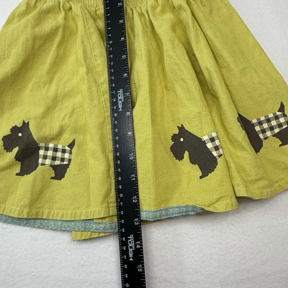 Matilda Jane Girls Size 8 Scottie Skirt Dog - Picture 5 of 7
